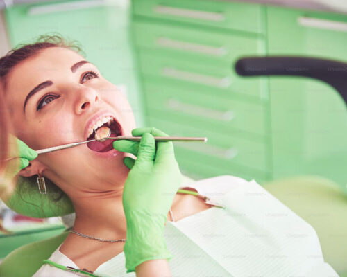 Professional tooth extraction procedure at dental clinic in Istanbul Turkey