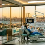 современная стоматологическая клиника в Стамбуле с панорамным видом — All-on-4 имплантация Турция 2026