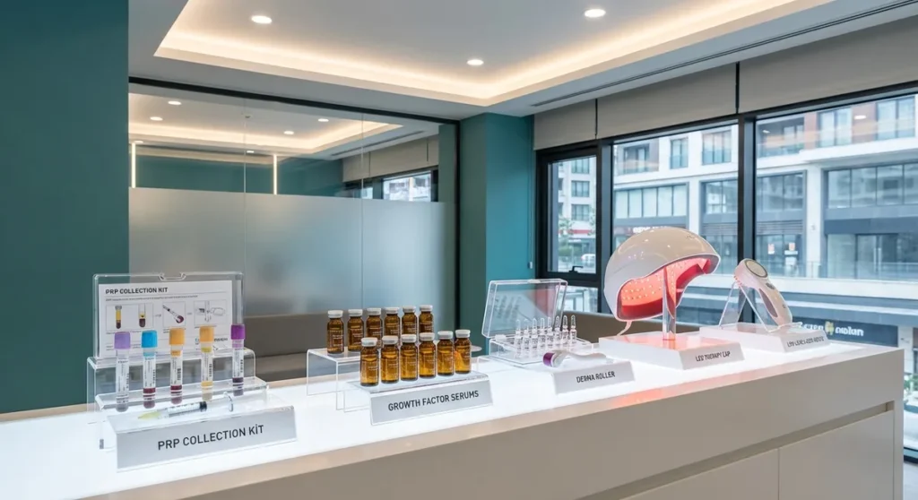 Scalp analysis for hair loss treatment planning