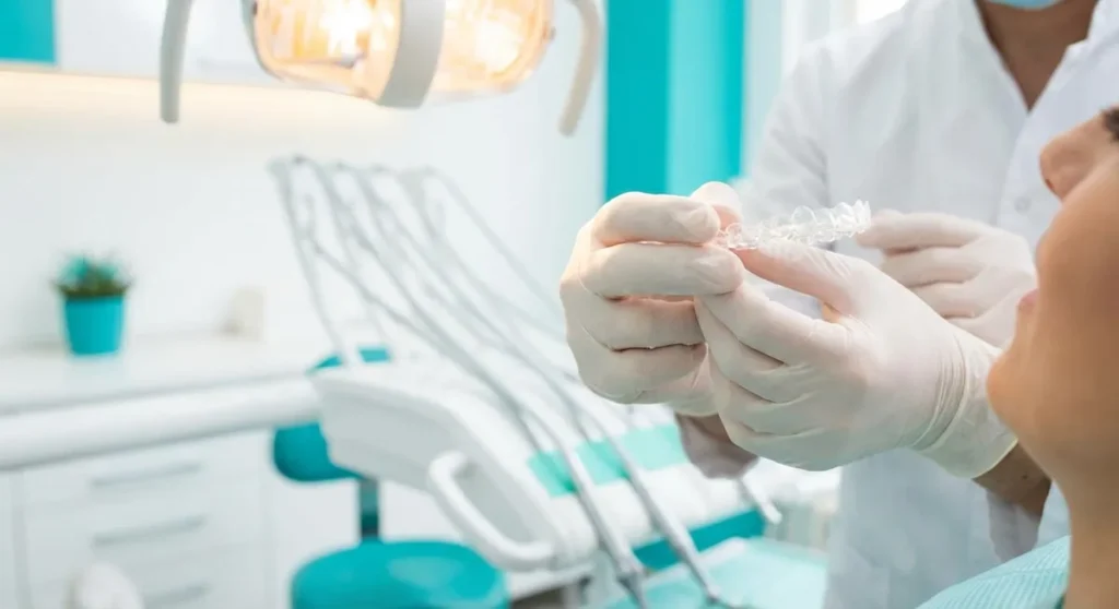 Clear aligner orthodontic treatment option